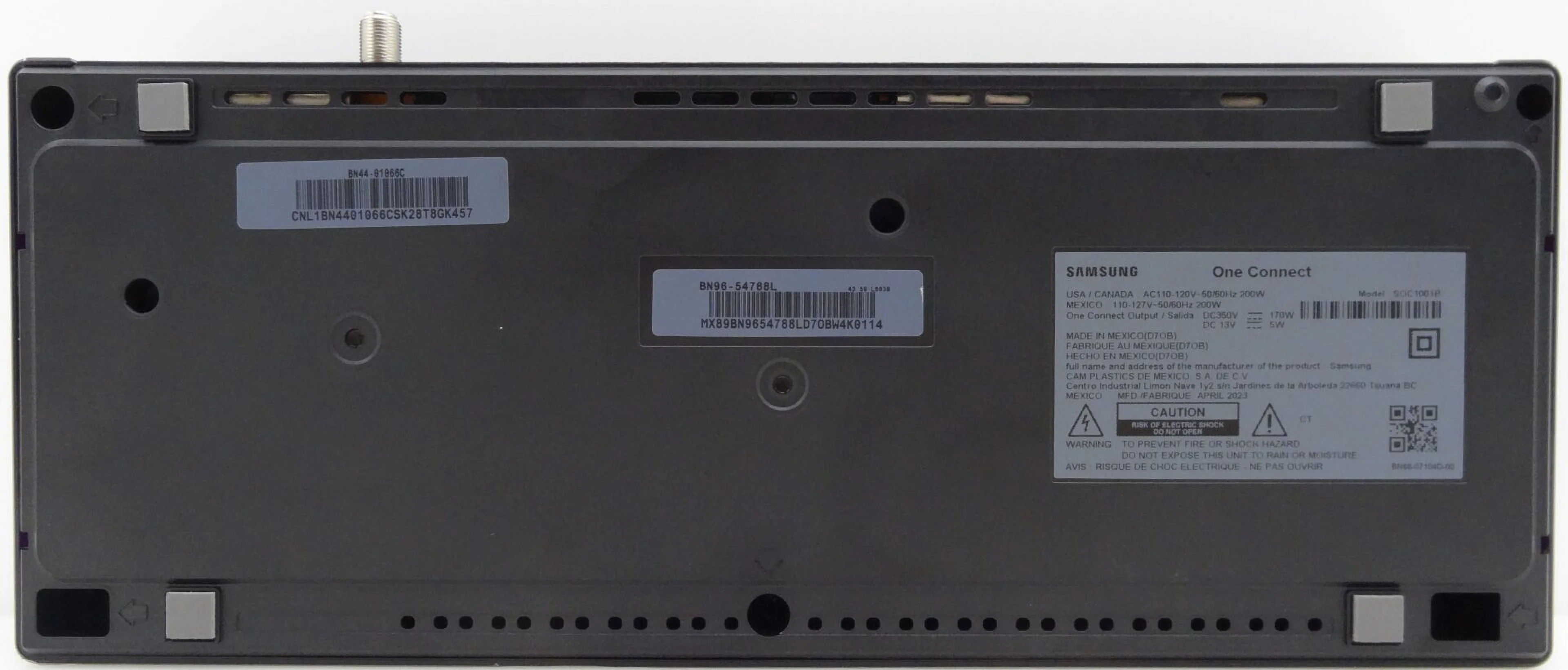 Samsung QN50LS03B QN43LS03B BN96-54788L One Connect *NO CORDS* Used