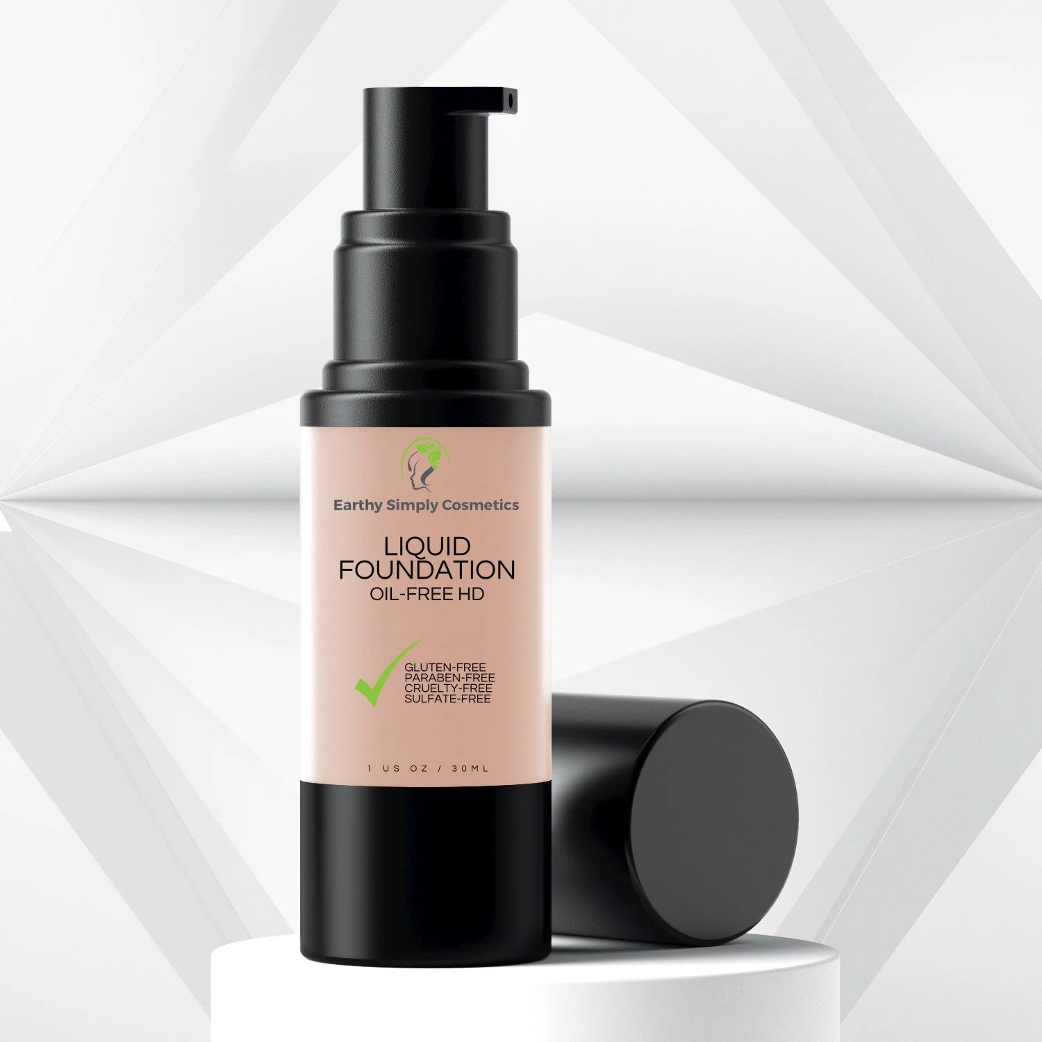 Viaglamour – Beauty Foundation, Medium Porcelein, Foundation Liquid; The Perfect Face Foundation for a Glowing Look