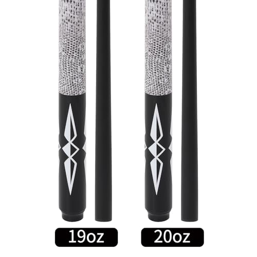 Fiberglass Graphite Composite Billiard Pool Cue Sticks 18oz 19oz 20oz 21oz 58inch