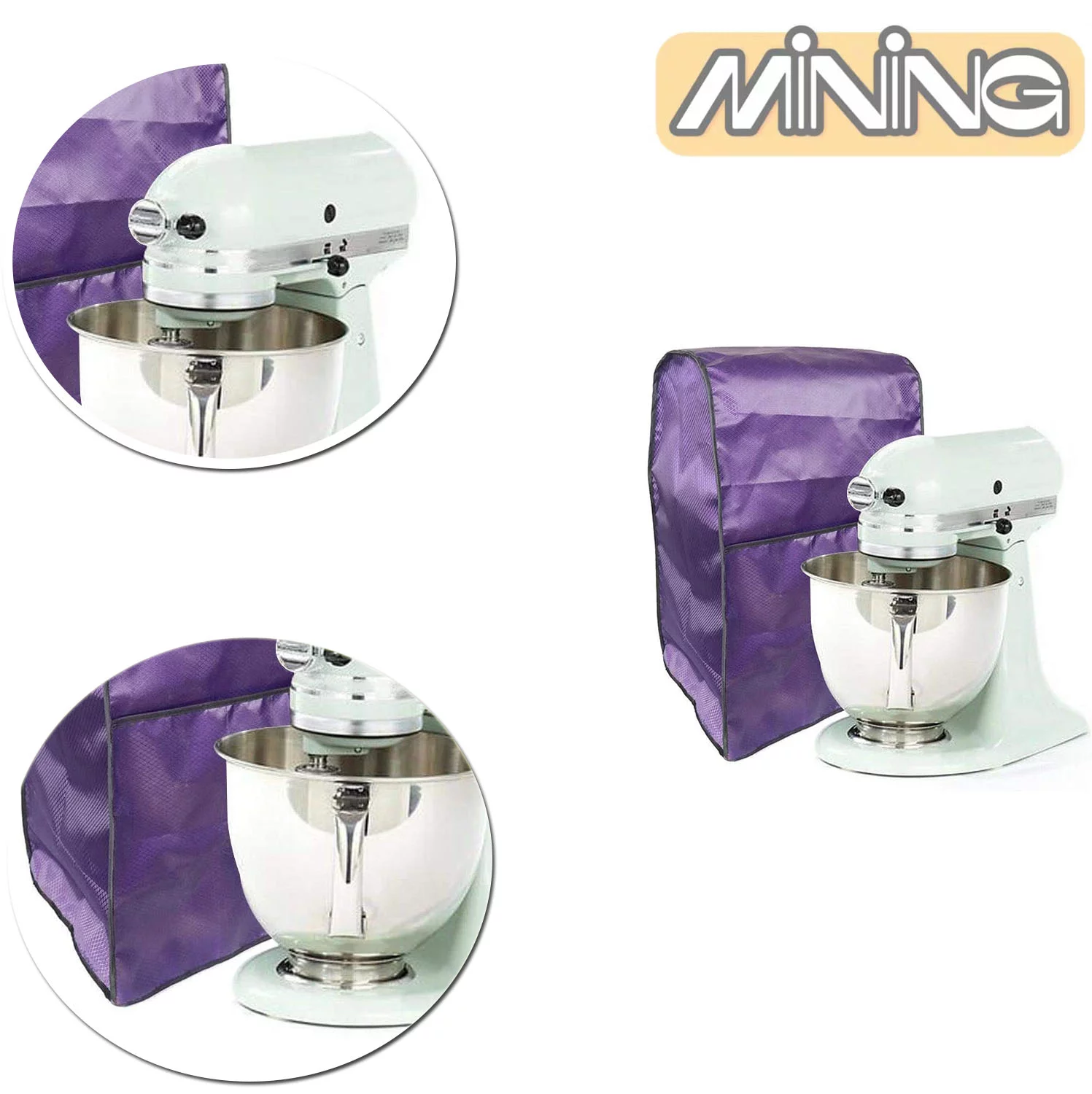 Kitchen Appliance Parts & Accessories, Stand Mixer Dust-proof Cover, Thicken Protector Cover for Kitchen Mixer JJZ239