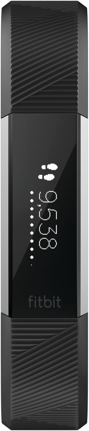 Fitbit Alta HR, Black, Large (US Version)