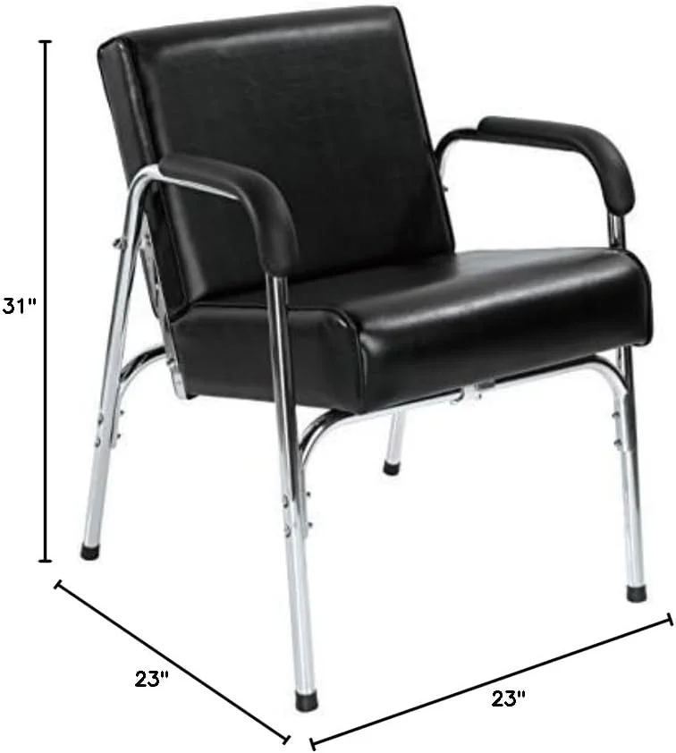 PayLessHere modern fashion auto recline black shampoo chair barber spa beauty salon,Black