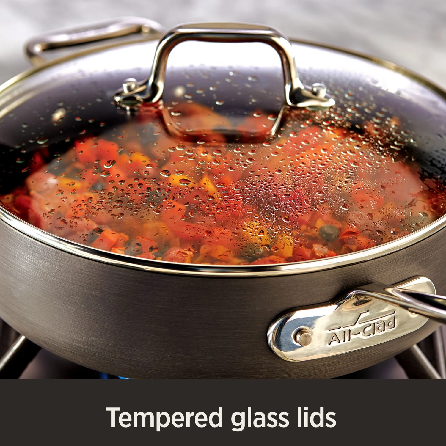 All-Clad HA1 Hard Anodized Nonstick Cookware, 2 Piece Fry Pan Set, 10 & 12 inch