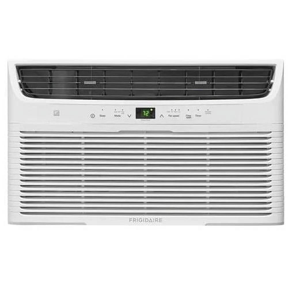 Frigidaire FFTA1233U1 24 Energy Star Through the Wall Air Conditioner with 12 000 BTU Cooling Capacity 115 Volts Remote Control Energy Saver Mode Programmable Timer and Clean Filter in White