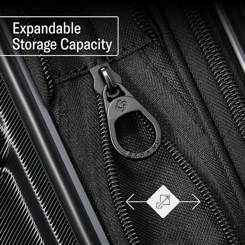 Samsonite Omni 2 Hardside Expandable Luggage with Spinner Wheels, 2-Piece Set (19/24), Lagoon Blue