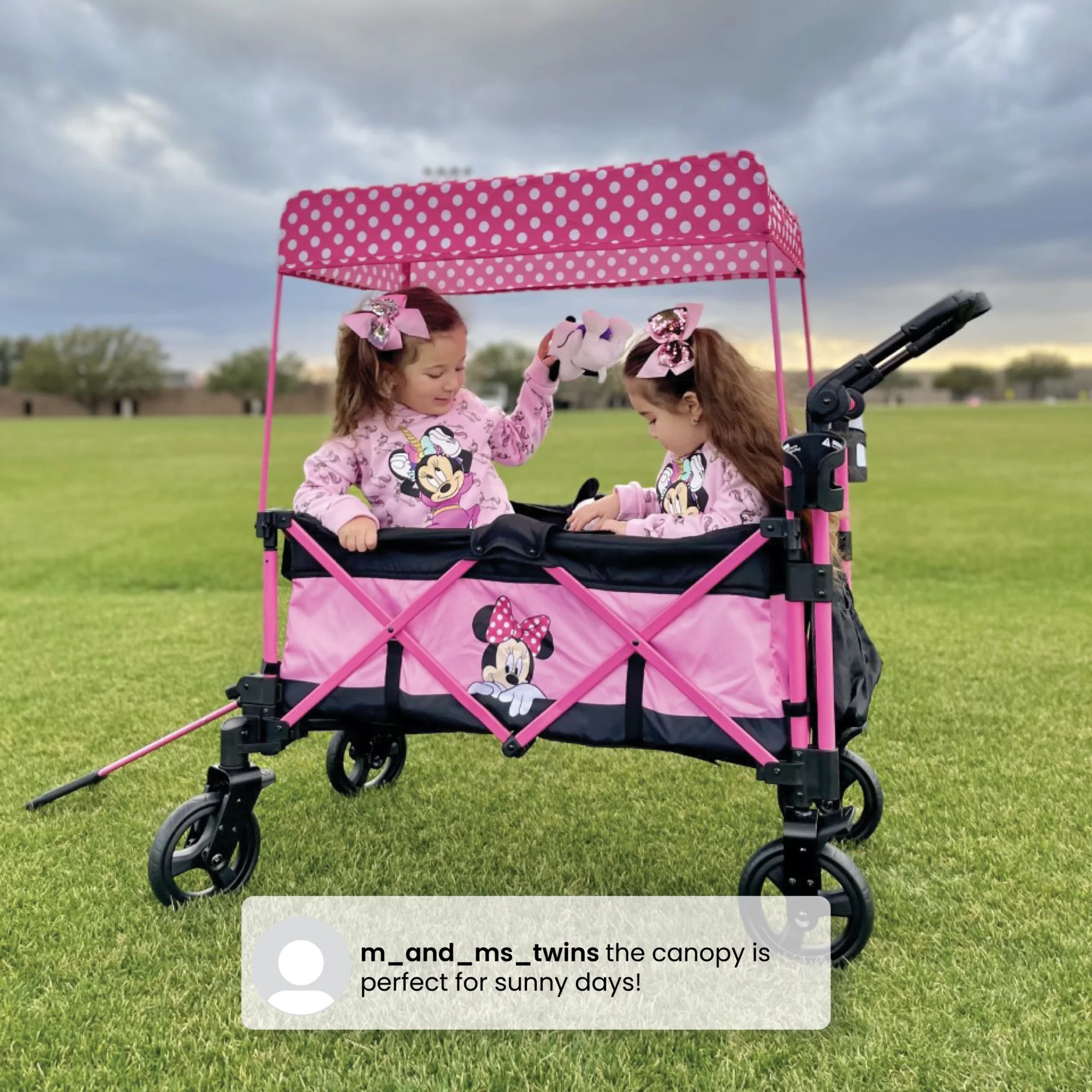 Disney Minnie Mouse Stroller Wagon by Delta Children