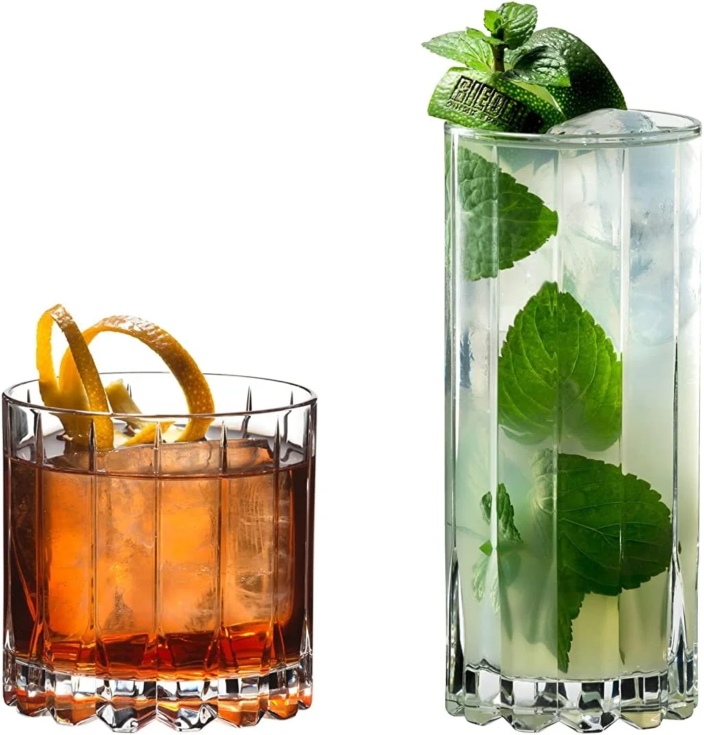 Drink Specific Glassware Rocks & Highballs, Set Of 8, 10.87 Fl.Oz.