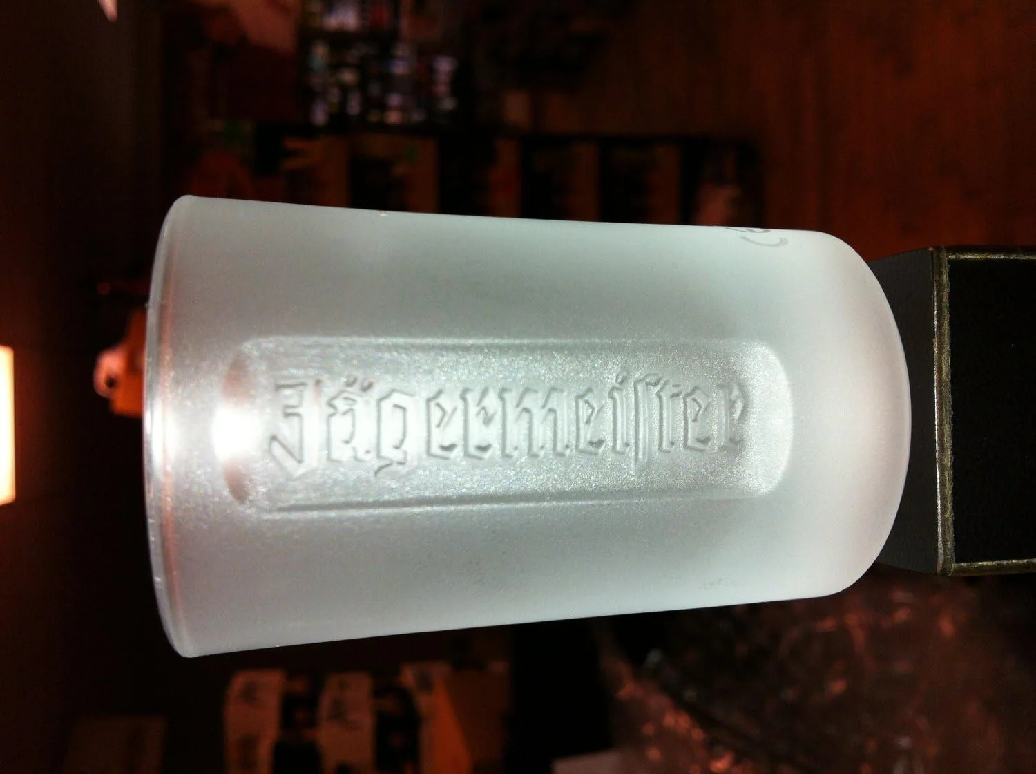 Jager Jagermeister Shot Glasses Frosted Set Of Four (4) 2.5 Inches Tall Jager Bomb