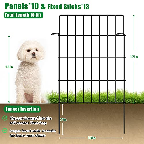 30 Pack Decorative Garden Fence Total 32.5ft (L) x 24in High 1.44