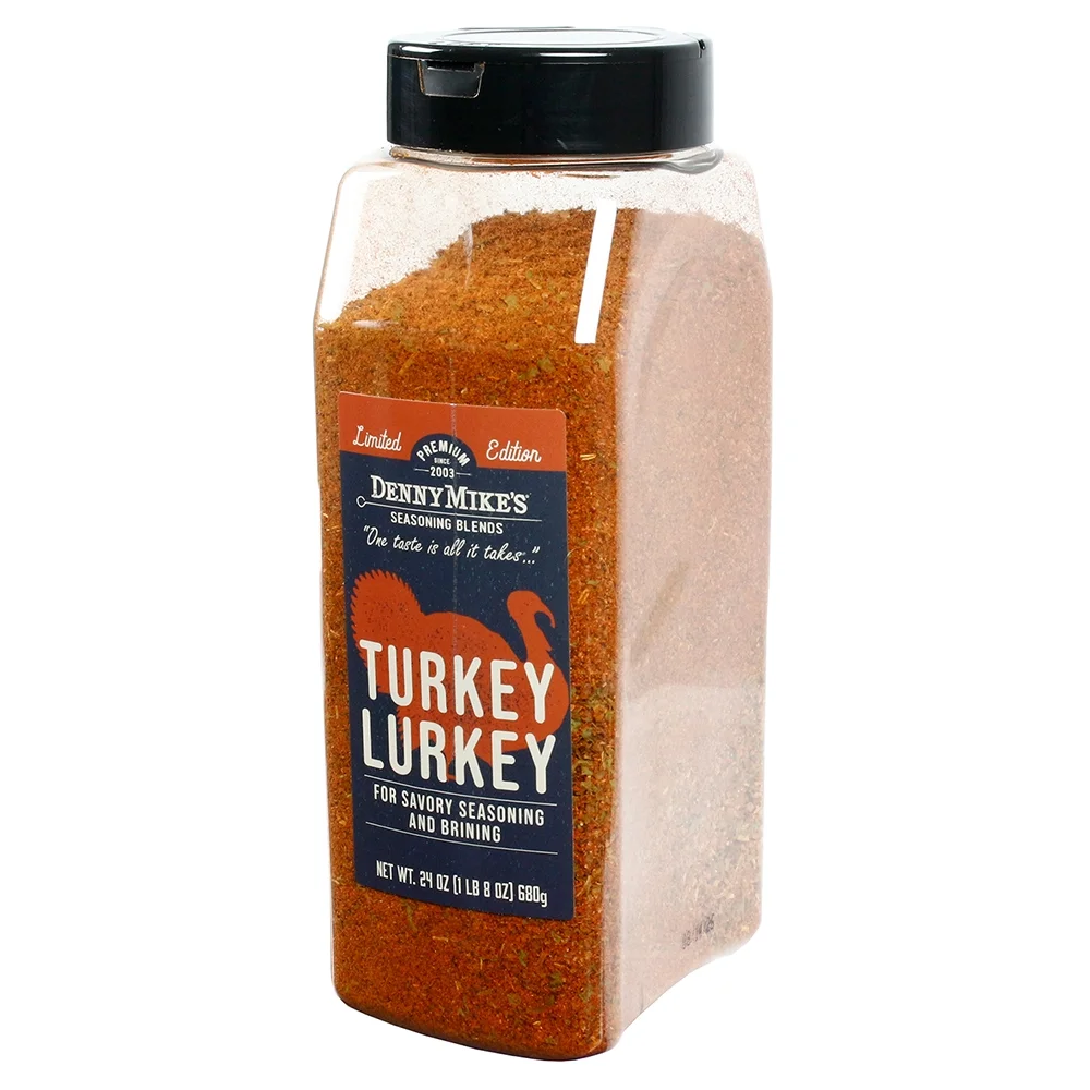 DennyMike's Limited Edition Turkey Lurkey Rub Gluten Free MSG Free Keto 24 Oz