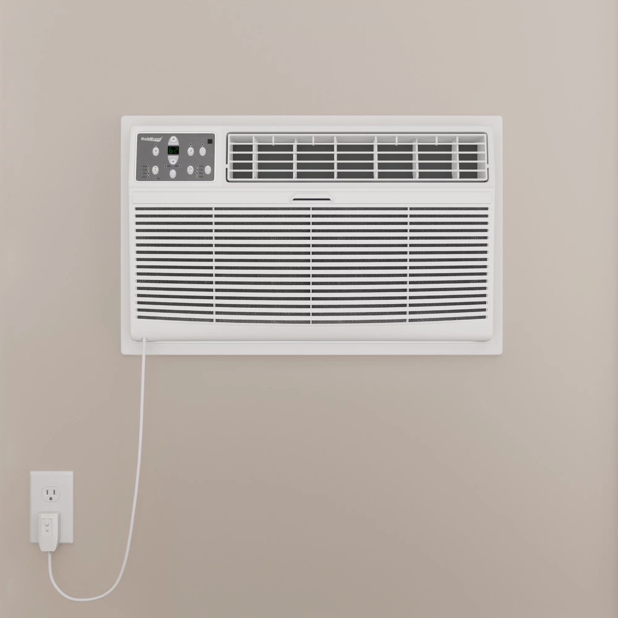 Koldfront Wtc10001w 10000 BTU 208/230V Through The Wall Air Conditioner - White