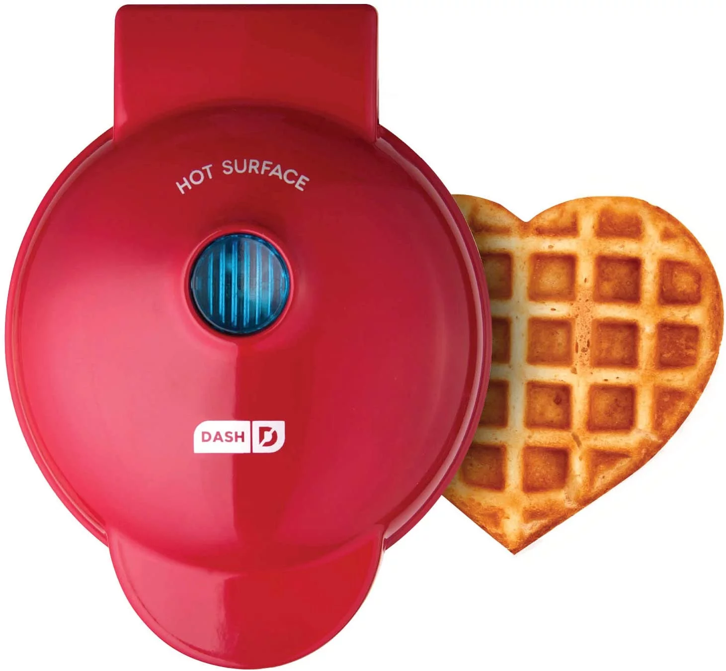 Dash DMW001AQ 4 inch Machine for Individual, Paninis, Hash Browns, Keto, Chaffles & other Mini Waffle Maker