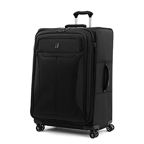 Travelpro Tourlite Softside 2-Piece Set, Expandable Luggage with 4 Spinner Wheels, Lightweight Suitcase, 21