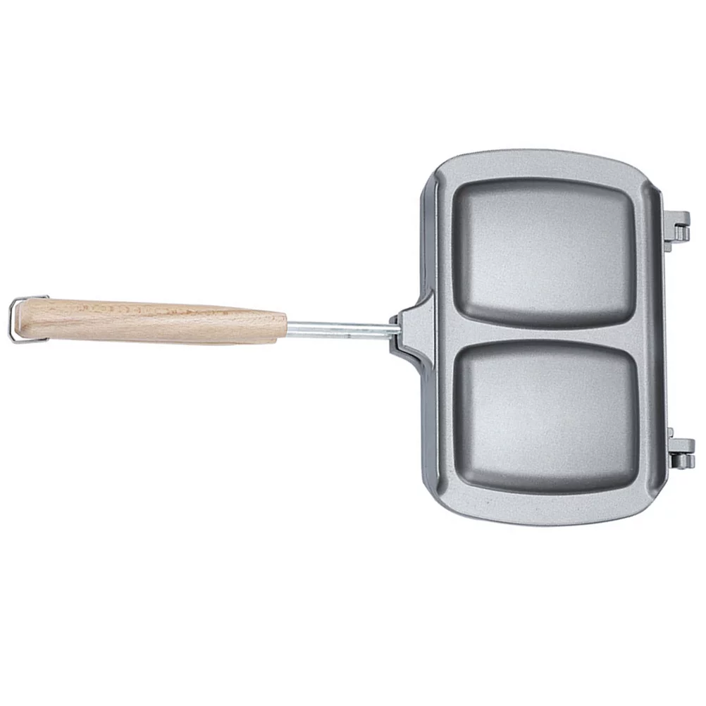 Homemaxs Breakfast Sandwich Maker Non-stick Sandwich Frying Pan Double Sided Frying Pan