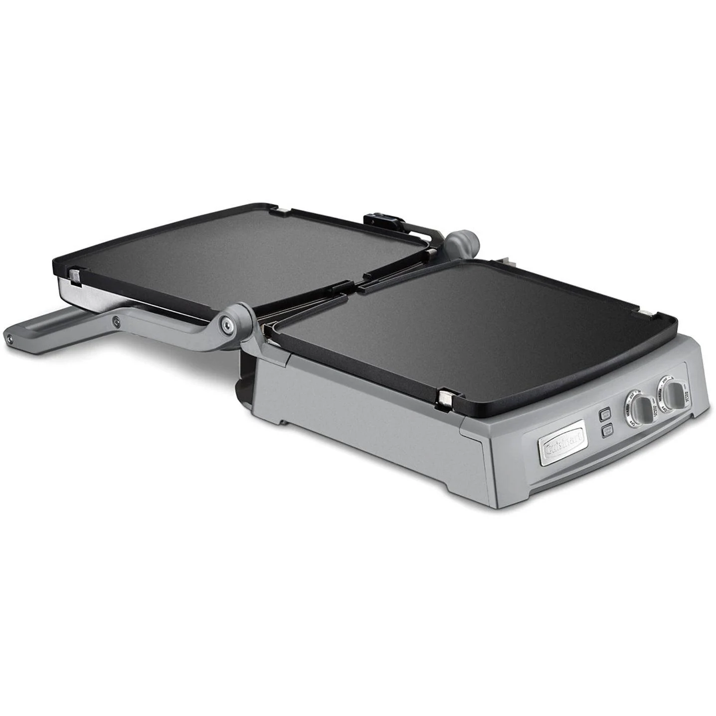 Cuisinart Griddler Deluxe with 6 Cooking Options, Reversible Grill/Griddle Plates, and Dual-Zone Control