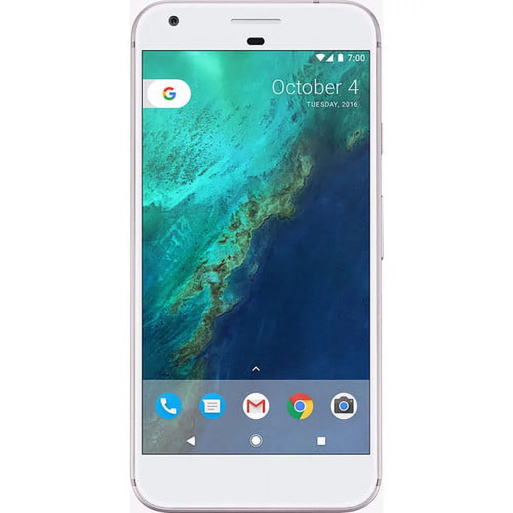 Google Pixel 1st Gen Multi Band GSM-CDMA Smartphone Unlocked - 32 GB, Silver, Used