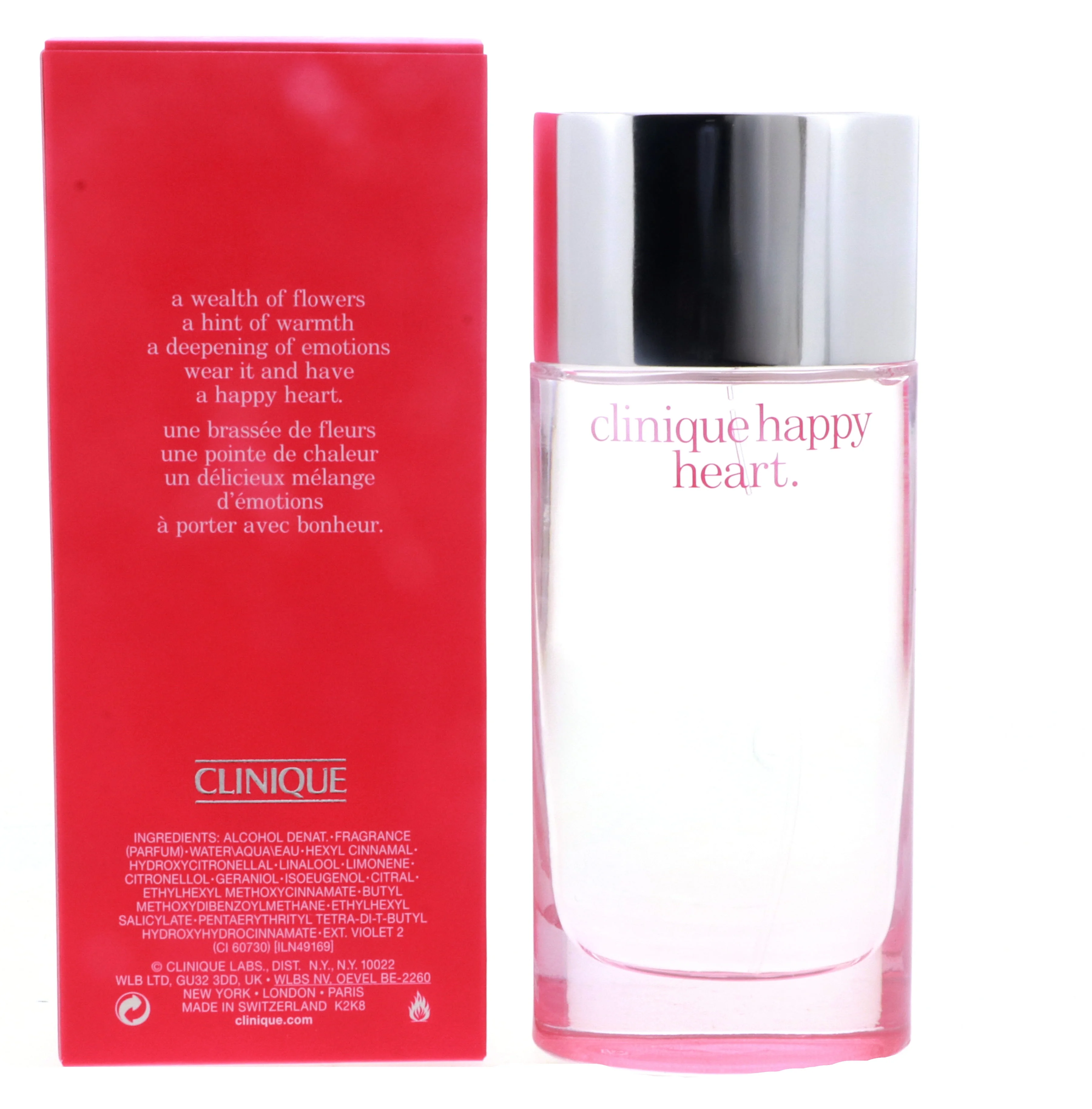 Clinique Happy Heart Perfume Spray, 3.4 oz