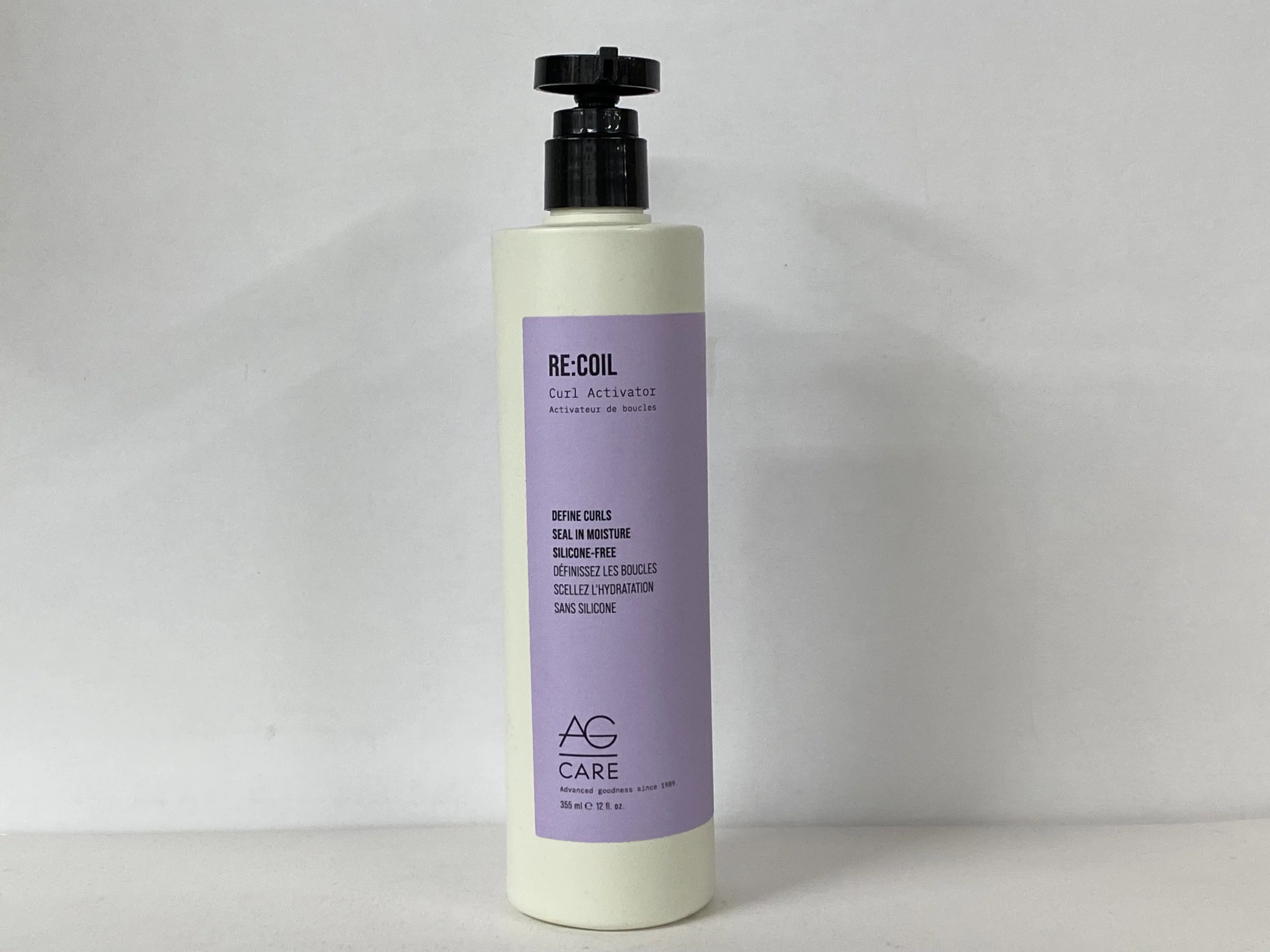 AG HAIR CARE by AG Hair Care, RE:COIL CURL ACTIVATOR, Silicone free, seal in moisture  12 OZ
