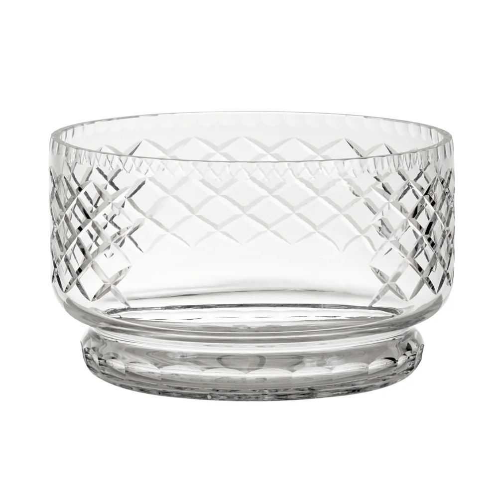 Crystal Round Bowl With Medallion Ii Pattern, 4.5