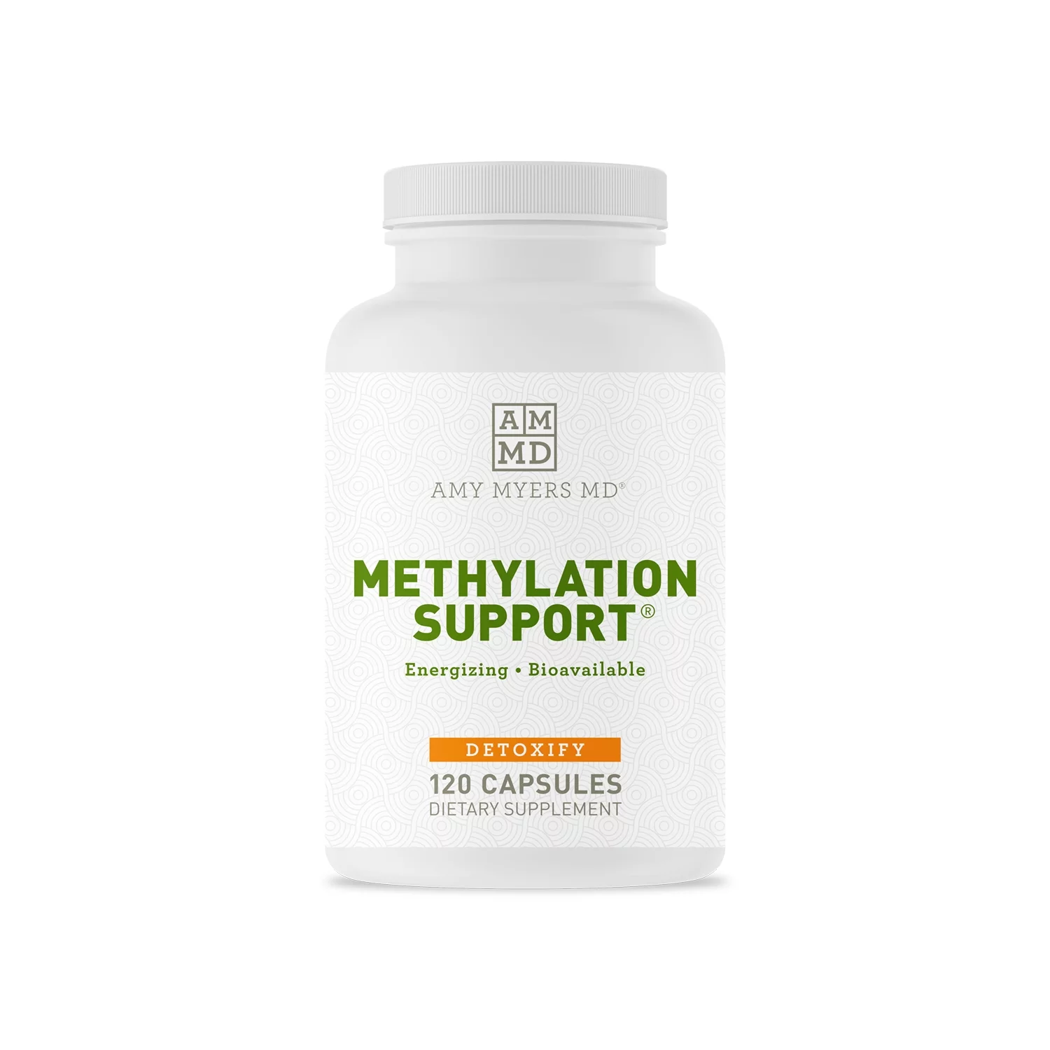 Methylation Support Supplement Dr Amy Myers with Folate and Vitamin B12, 120 capsules, 2 months Supply