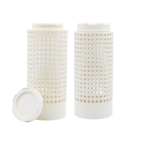 Underground Worm Farm Compost Bin - 2-Pack PVC Worm Bins for Composting & Vermicomposter Kit, 11.8