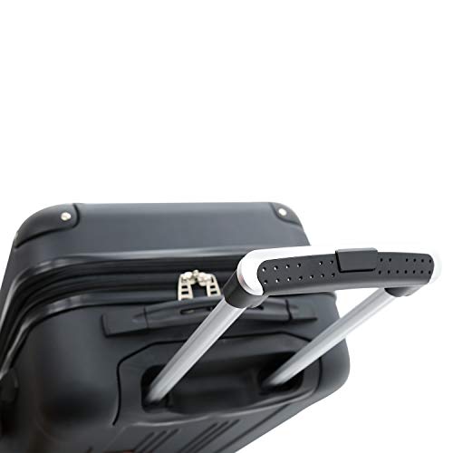 Travelers Club Chicago Hardside Expandable Spinner Luggage, Teal, 20