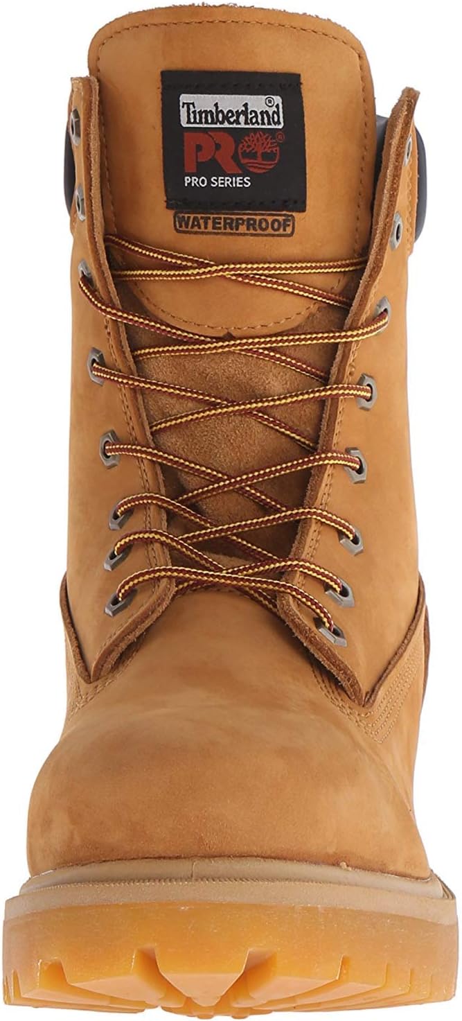 Timberland Men's Pro-8 Inch Direct Attach ST WP Wheat Nubuck 9.5 M