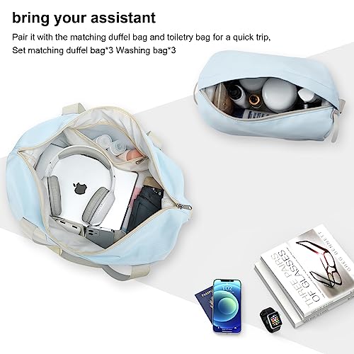 Joyway Carry On Luggage 20 Inch Expandable Suitcase with Spinner Wheel, 4 Piece Hard Shell Luggage Set with TSA Lock(White brown)