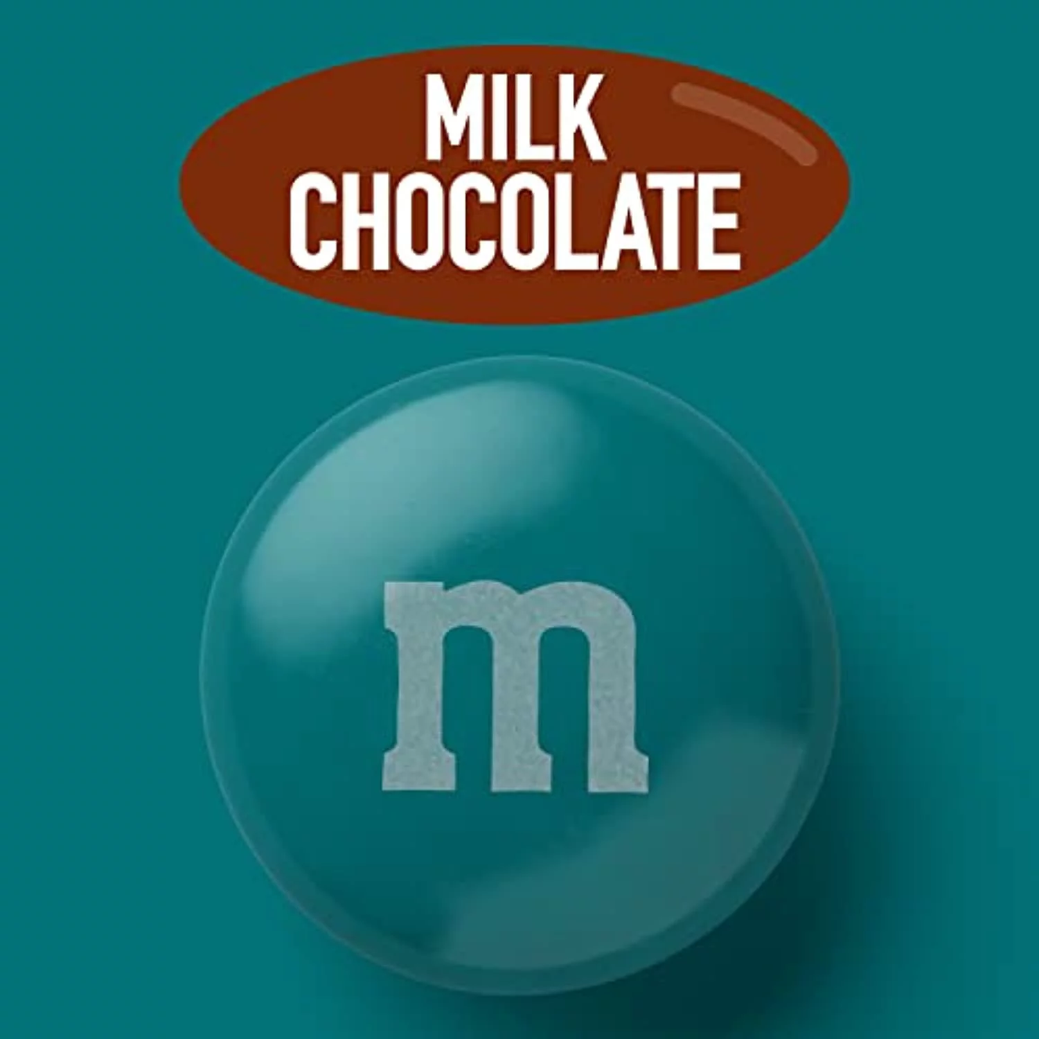 My M&Ms Milk Chocolate Teal Candy Bulk Candy In Resealable Pack For Candy Buffet, Birthday Parties, Theme Meetings, Sweet Stuff For Diy Party, Edible Decor, Fun Snacks For Wedding, Teal, 32 Oz