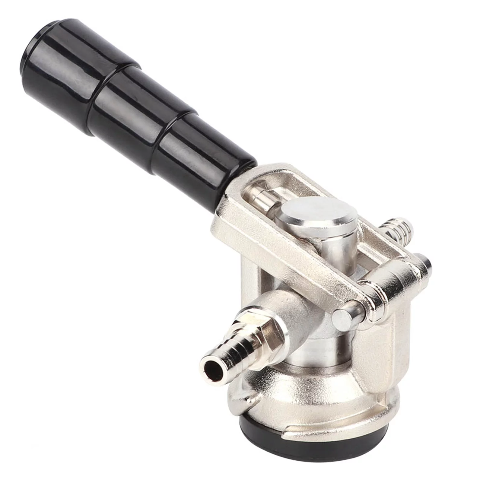 Leylor Coupler Keg Tap -D Type Stainless Steel Beer Keg Coupler Keg Dispenser Equipment with Pressure Reducing Valve