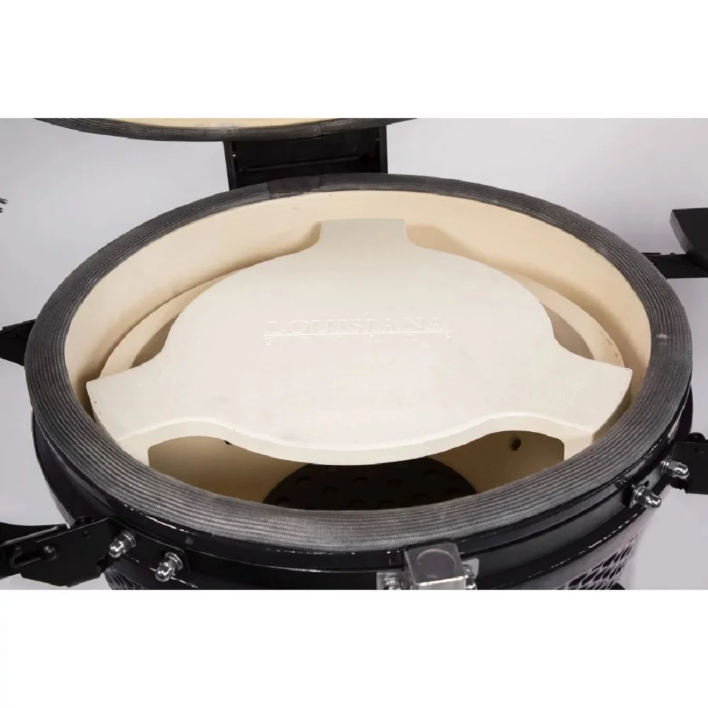 Louisiana Grills 10702 LOUISIANA GRILLS LOUISIANA GRILLS 24IN BLACK KAMADO CHARCOAL GRILL-LG K24BLK