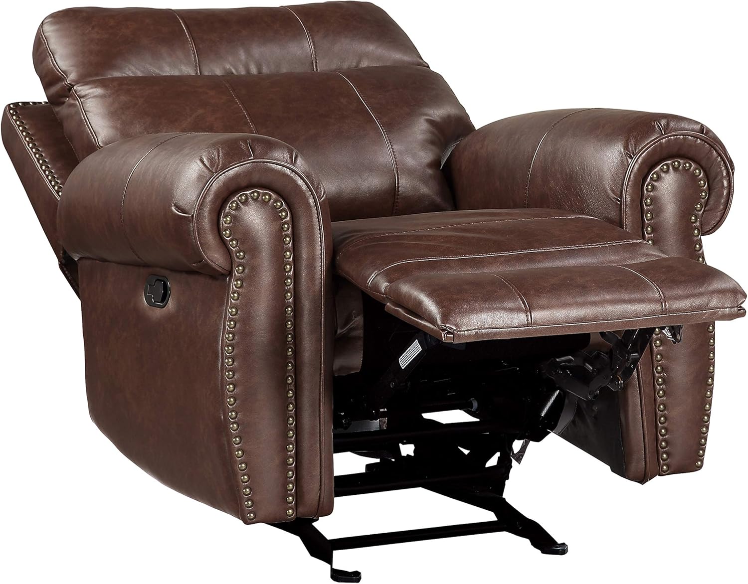 Lexicon Gallina Glider Recliner, Brown