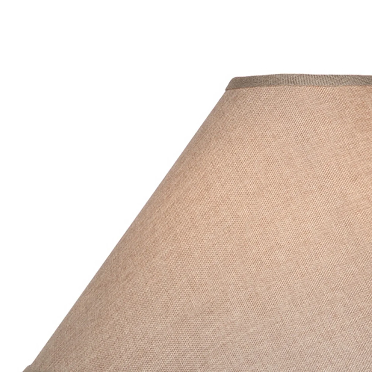 Niek 30 Inch Hydrocal Table Lamp Empire Shade Urn Base Oak White Finish- Saltoro Sherpi