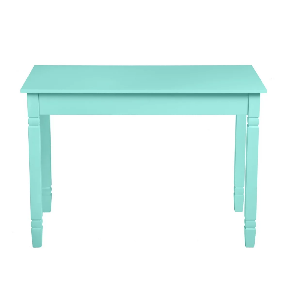 43.3'' Computer Board Desk with 2 Drawers - mint