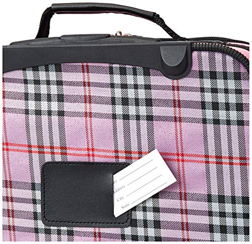 Rockland Fashion Softside Upright Luggage Set, Beach