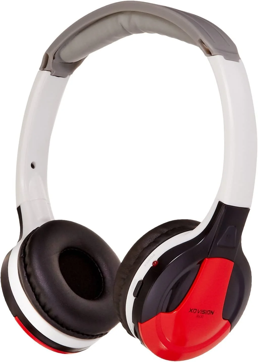 IR630R Universal IR Foldable Headphones - RED Bluetooth-Enab Lightweight Portable