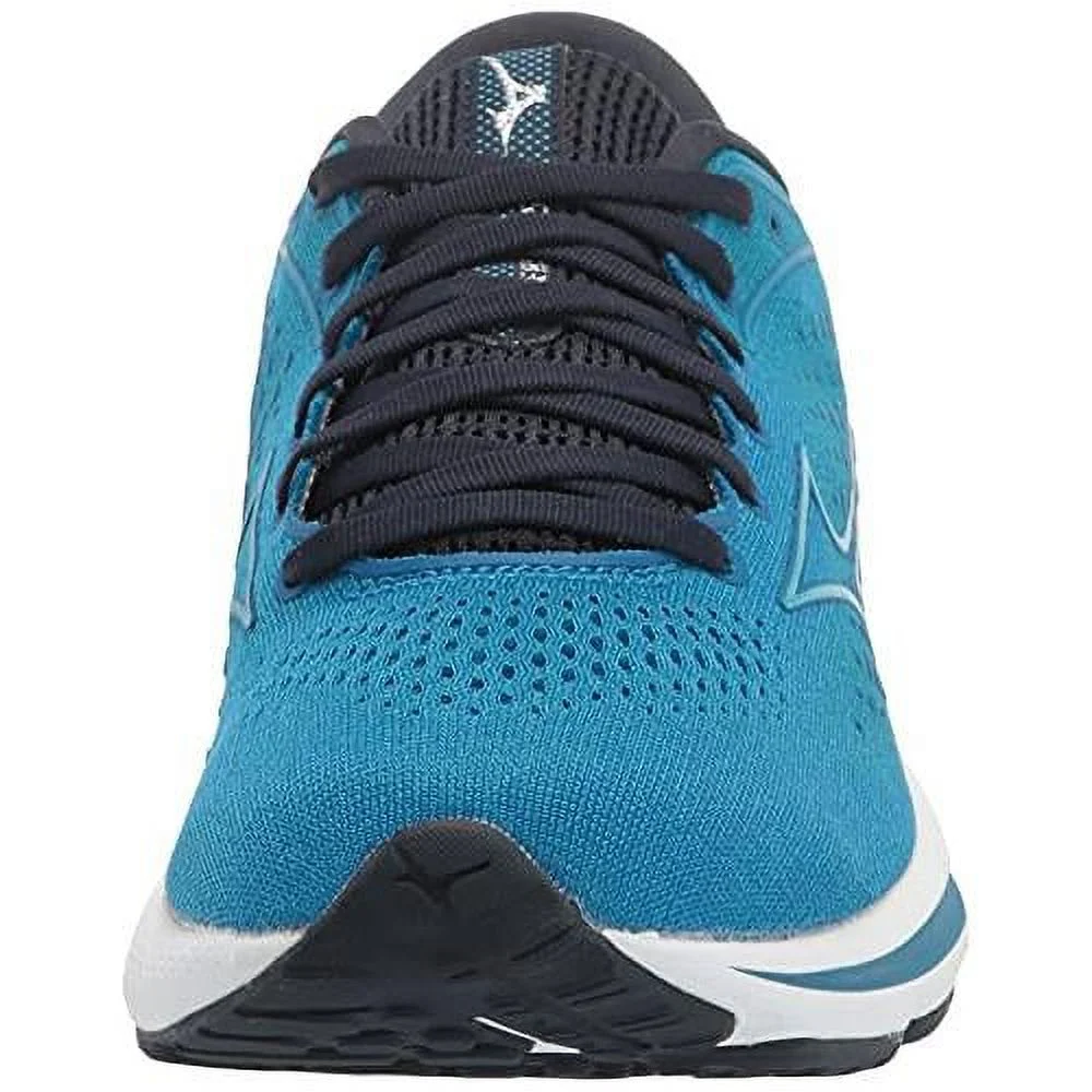 Mizuno Women's Wave Rider 25 Running Shoe, Size 9.5, Imperial Bl-Vivid Bl (5Rvd)