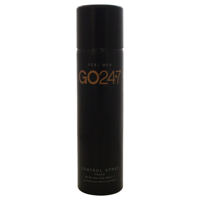 GO247 Real Men Control Spray by GO247 for Men - 8 oz Hairspray