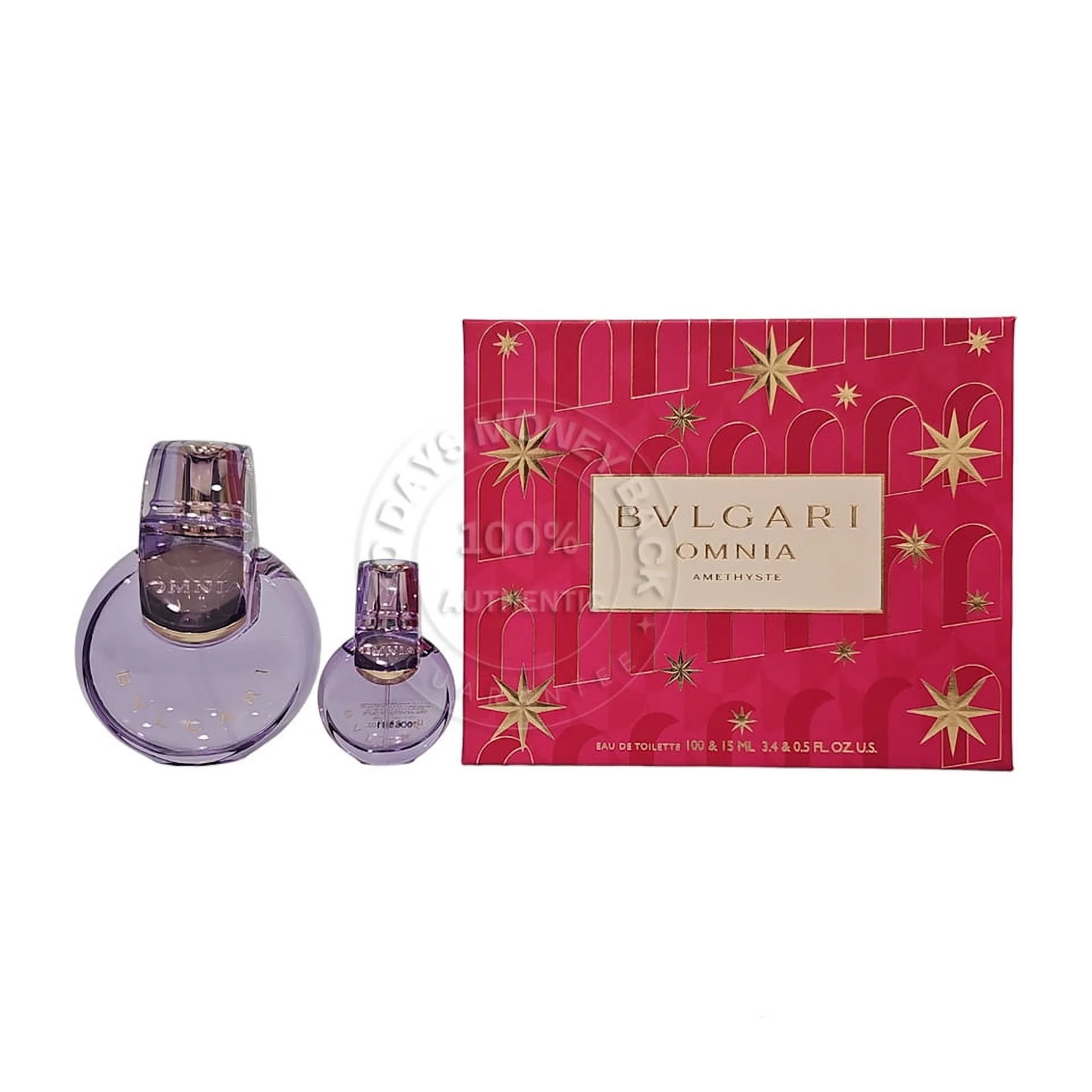 Bvlgari Omnia Amethyste Eau De Toilette 2 Pc Women's Gift Set