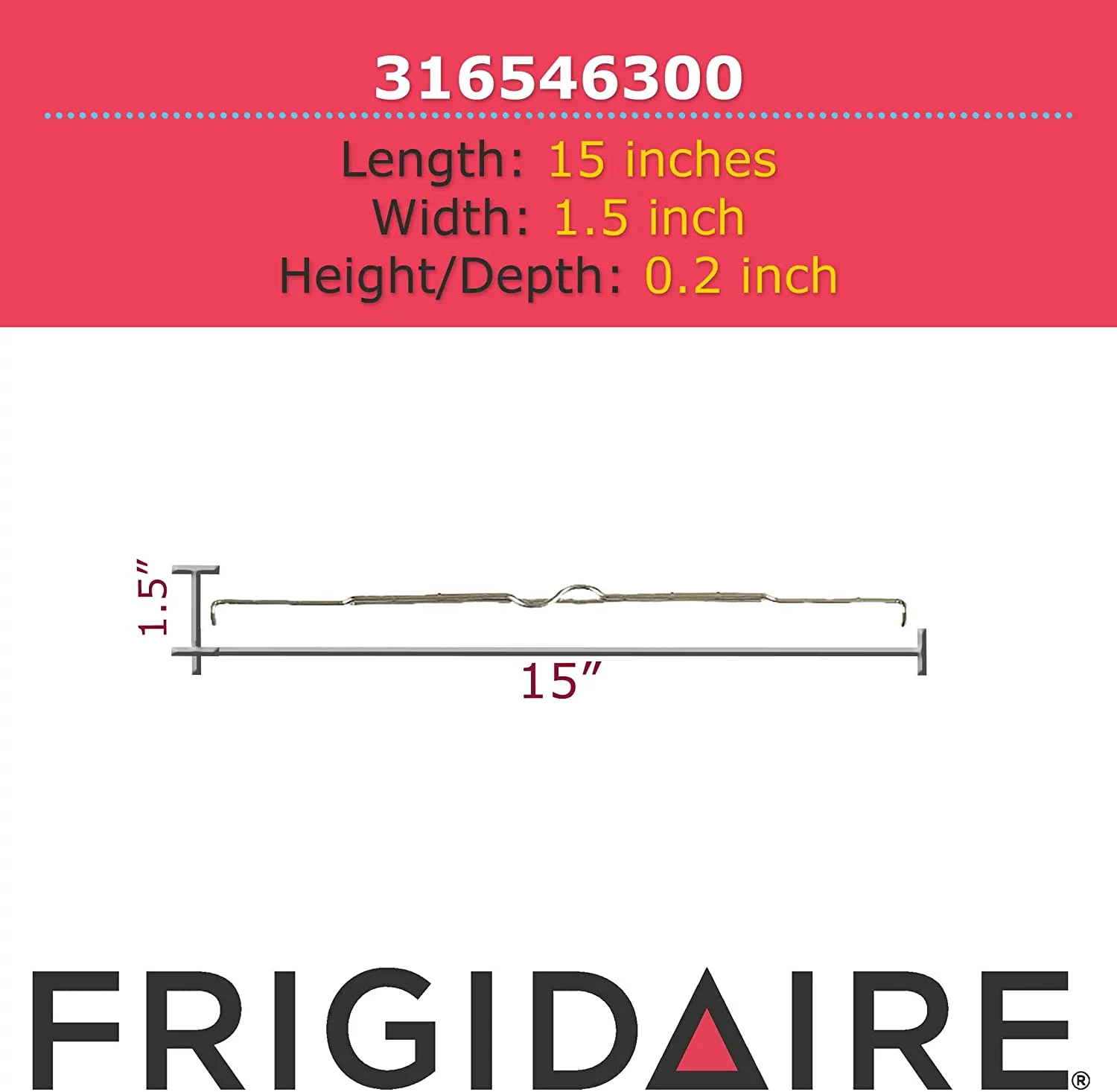 Frigidaire Link Part # WCI-316546300