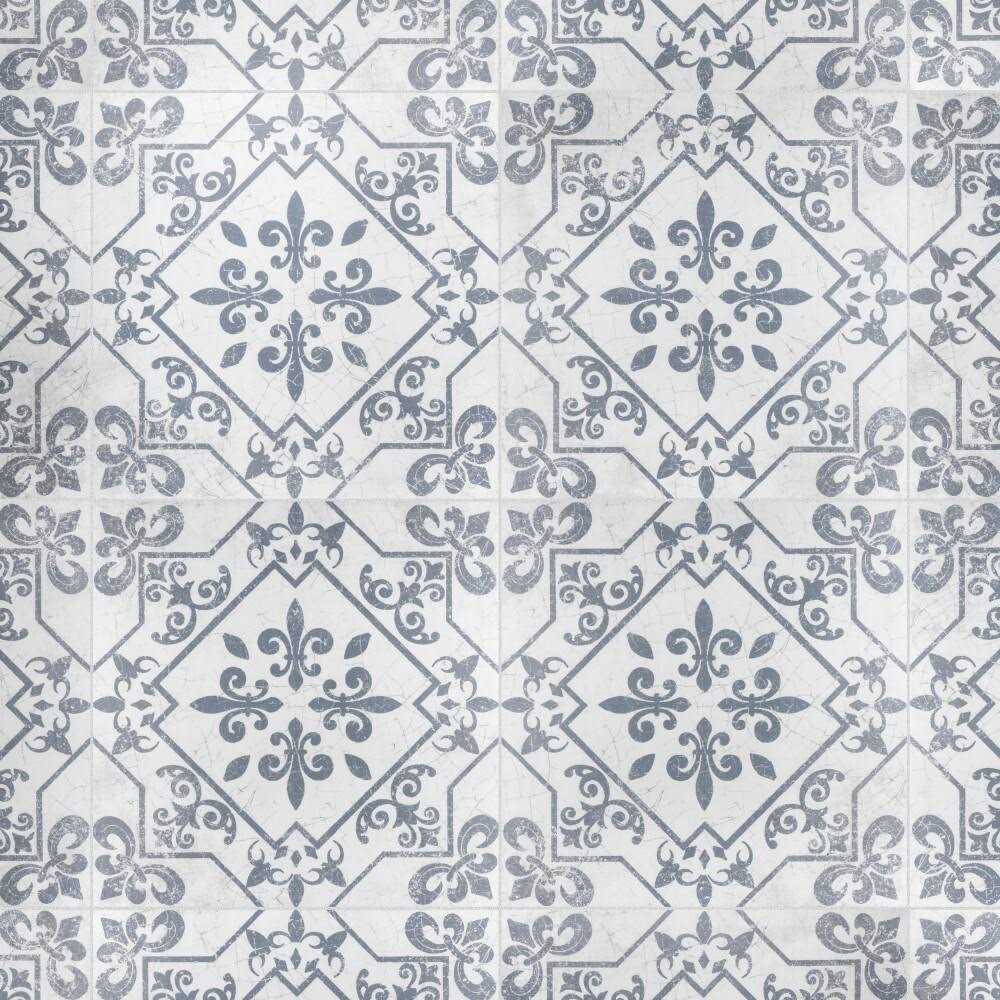 Merola Tile Atlantic Azul Ceramic Floor and Wall Tile