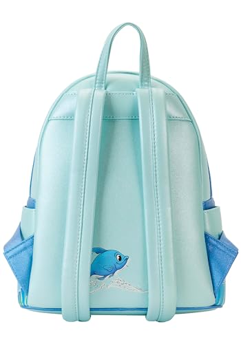 Loungefly Disney Peter Pan You Can Fly Glow Double Strap Shoulder Bag