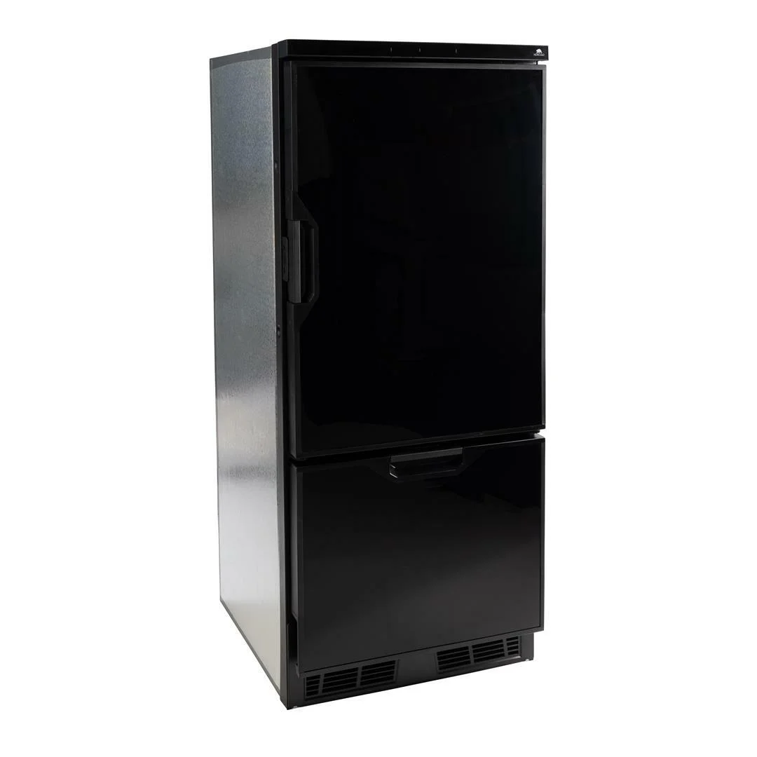 Norcold 6.2 Cu. Ft. Dual Compartment 1-Door Refrigerator w/Freezer, Black Trim