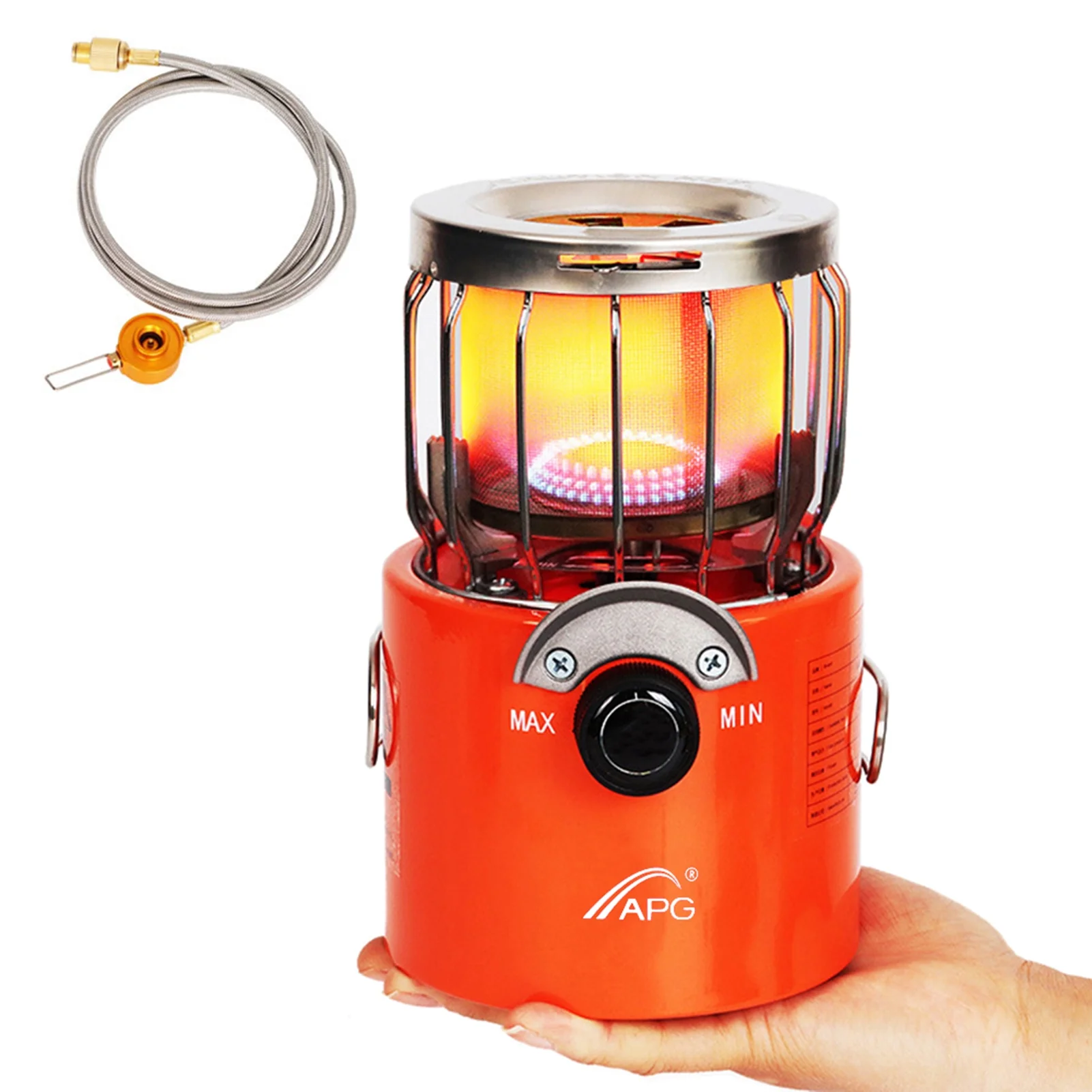 APG Portable Gas Heater for Camping and Ice Fishing 2000W Heating Cooker