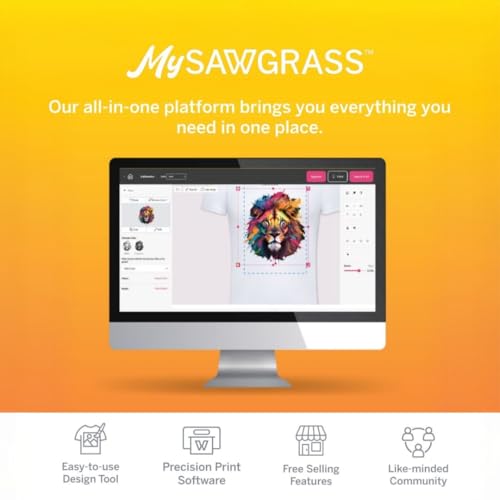 Sawgrass SG500 VersiFlex Printer Bundle, Innovative Inks & Light Heat Transfer Paper Bundle - Soft-Touch Infusible Ink, 8.5x11 Paper - Professional Results on Untreated Fabric and Wood