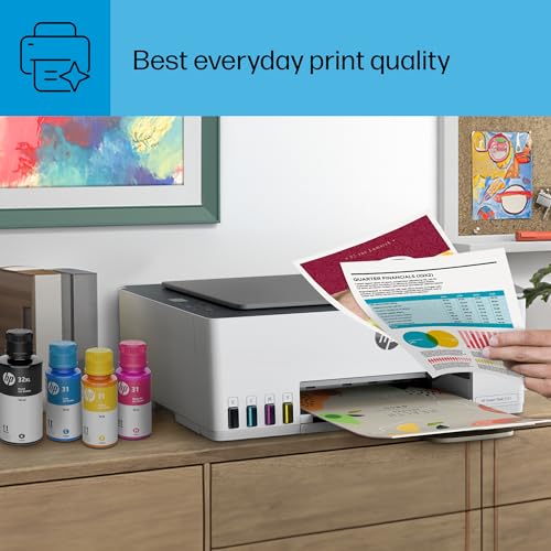 HP Smart Tank 5101 Wireless All-in-One Ink Tank Printer with up to 2 years of ink included (1F3Y0A)