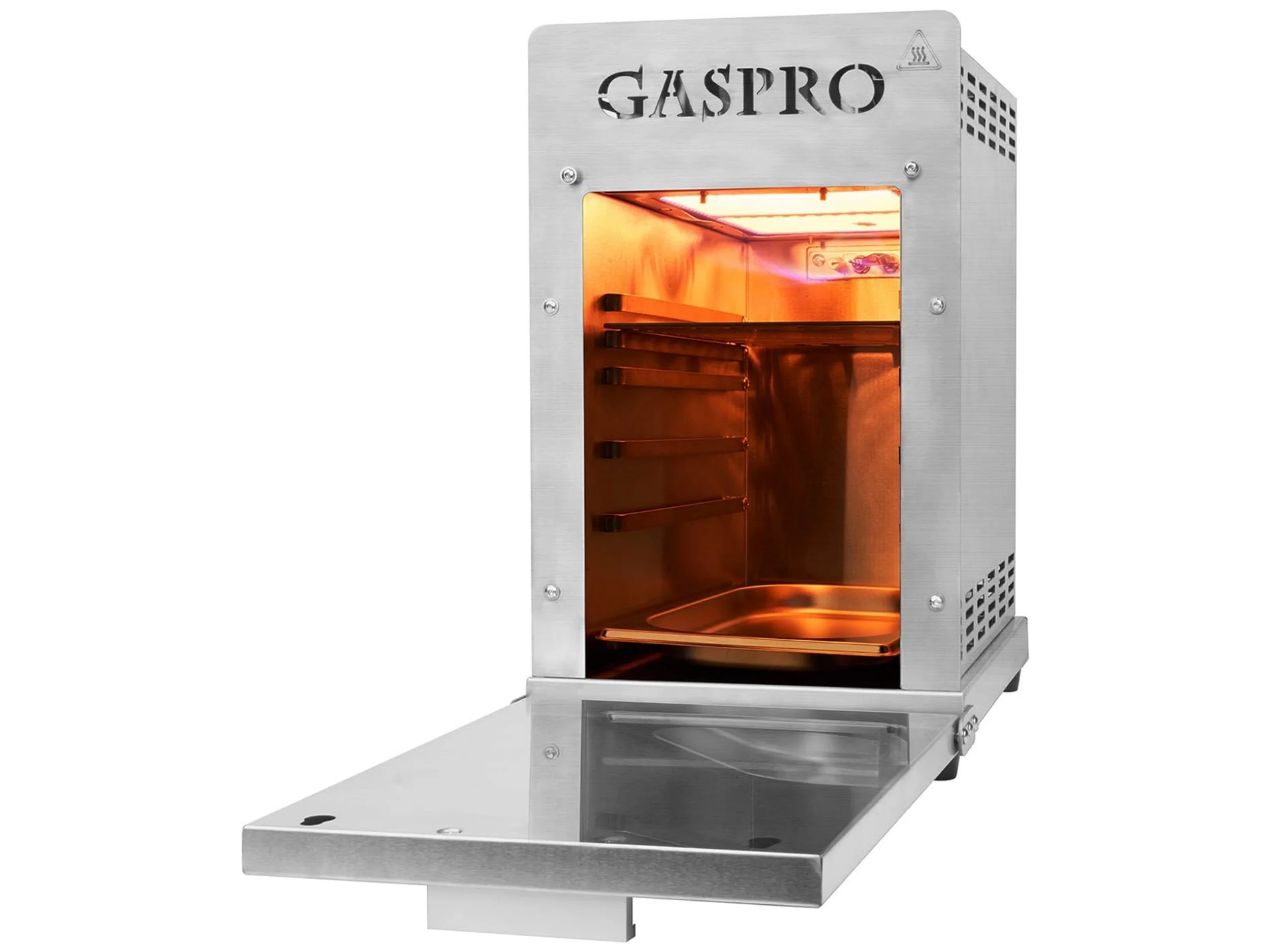 1500℉ Outdoor Propane Gas Grill, Infrared Technology, Fast Cooking Portable Steak Broiler for Meat, Seafood, Veggies and More, Durable Stainless Steel