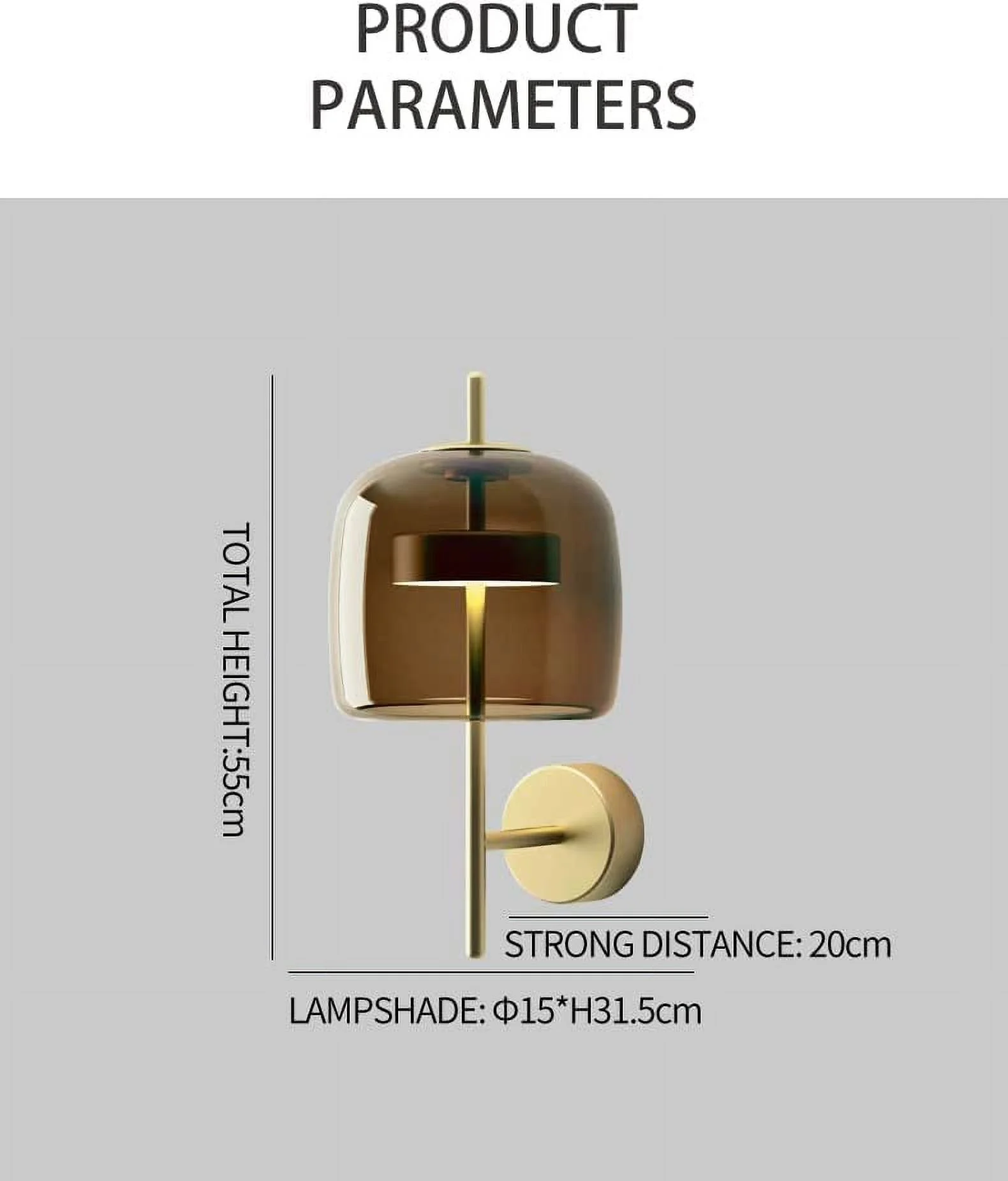 Mid-Century Modern LED Wall Sconce