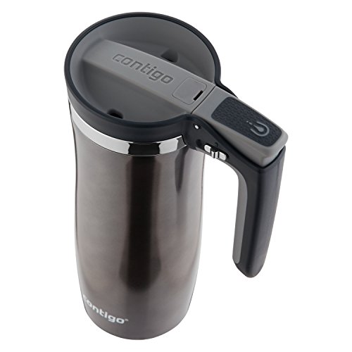 Contigo Handled AUTOSEAL Stainless Steel Travel Mug with Easy-Clean Lid 16 oz.