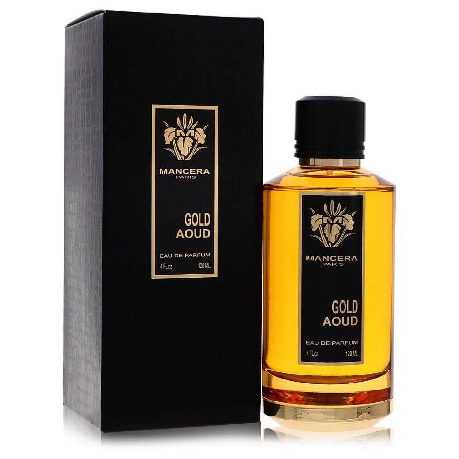 Mancera Gold Aoud by Mancera Eau De Parfum Spray (Unisex) 4 oz for Female